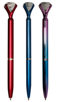 Diamond Twist Pen - red, blue, rainbow