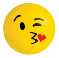 Emoji Ball Blowing Kiss