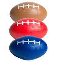 Football - Brown, Red, Blue
