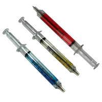 Syringe Pen - Red, Blue, Yellow