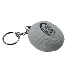 Brain Keychain (grey)
